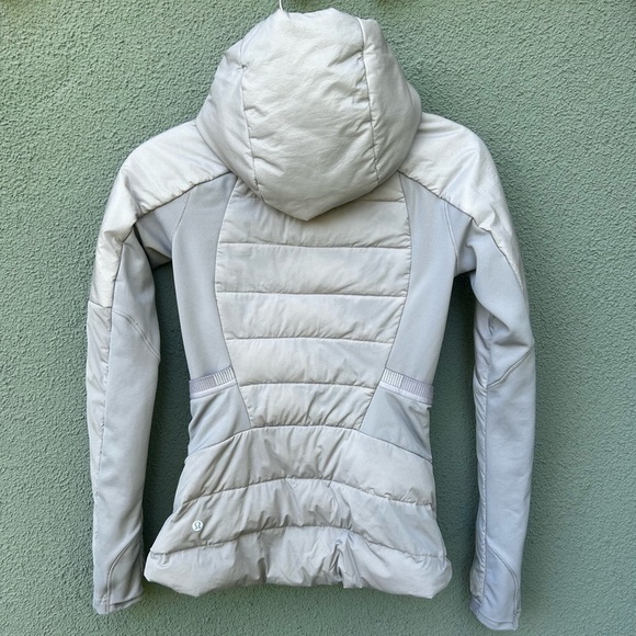 Lululemon Down For It All Jacket | Dark Chrome | Size 2 - Picture 5 of 11